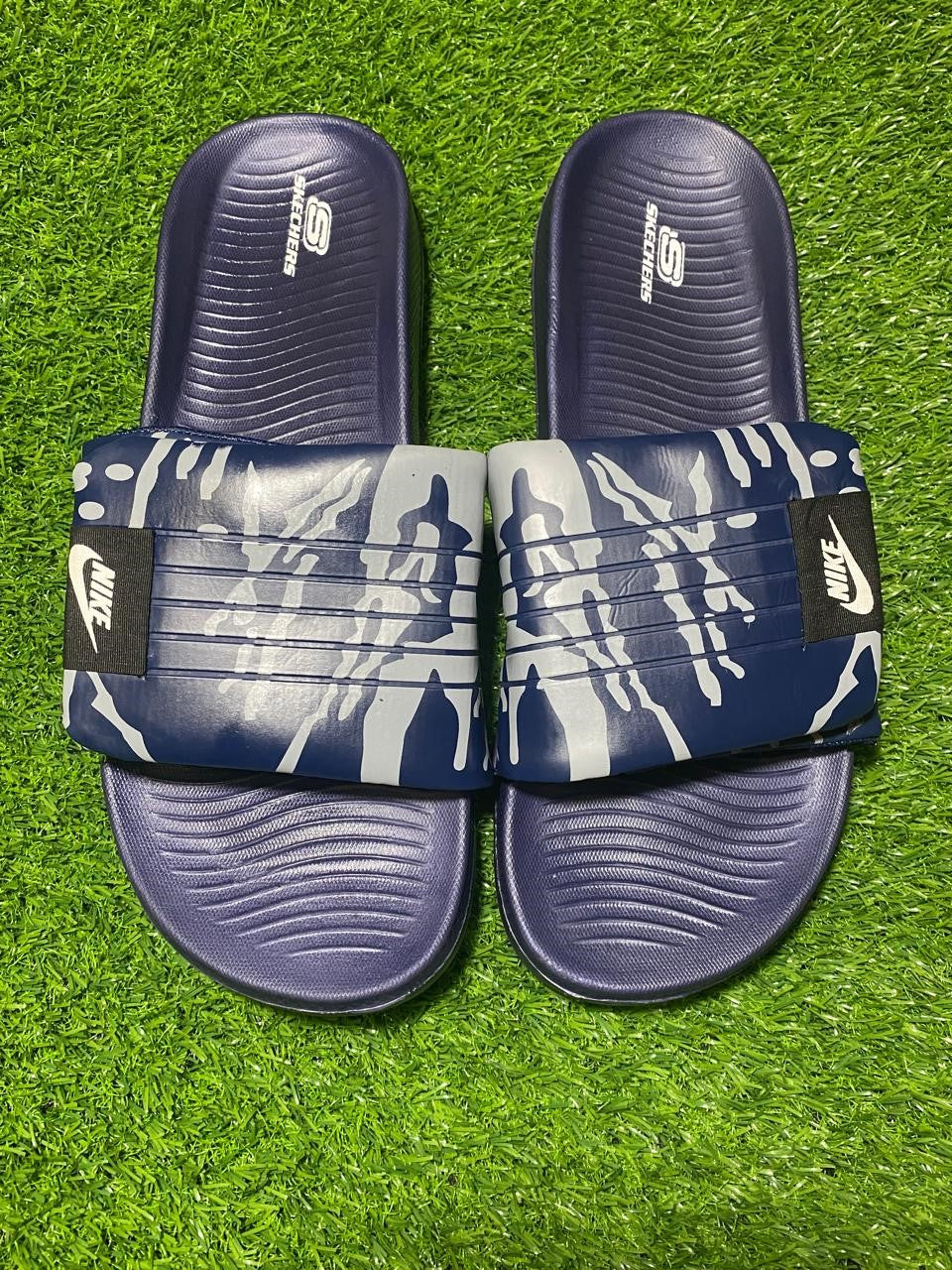 Nike Navy Blue Slippers