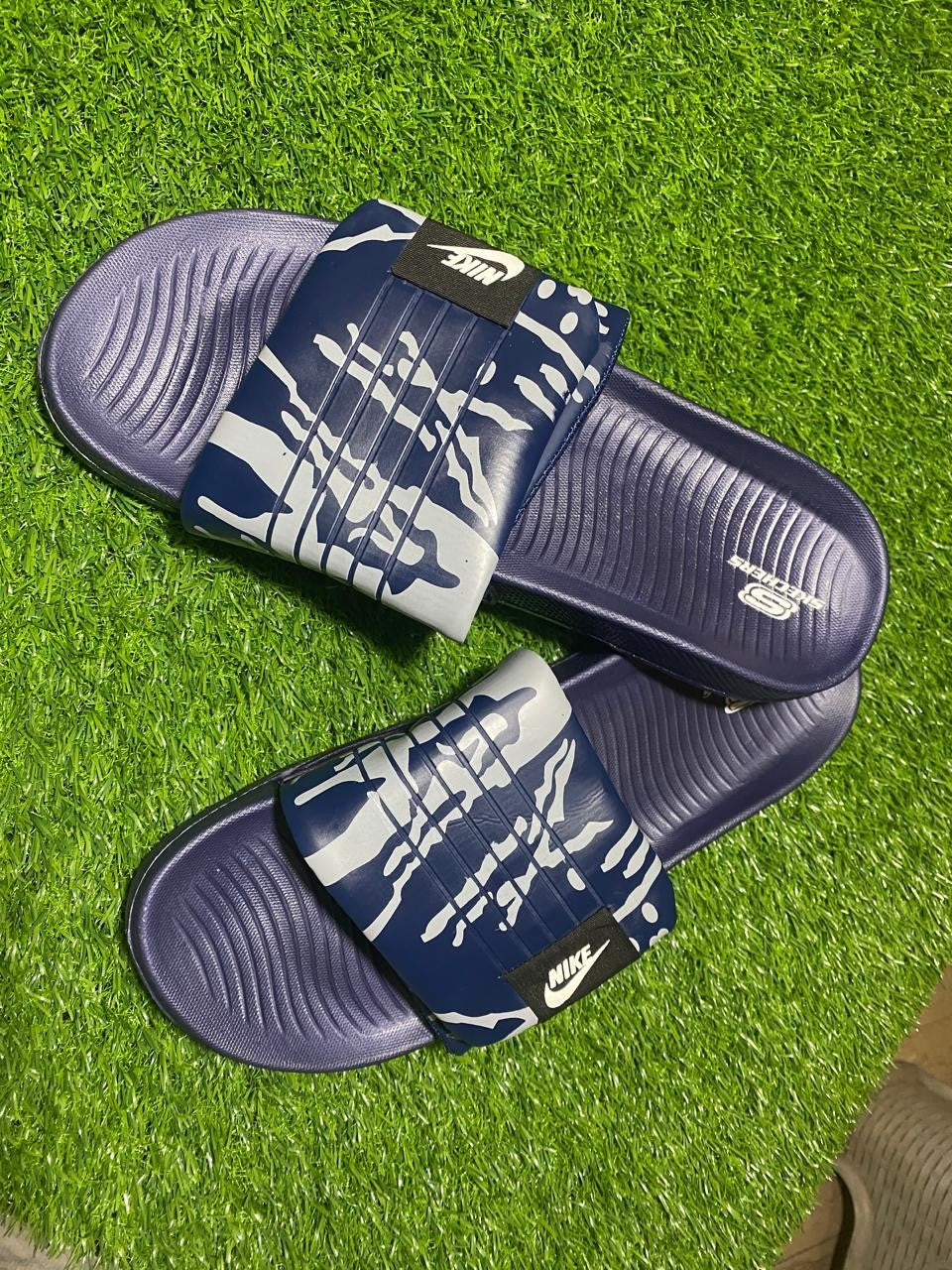 Nike Navy Blue Slippers