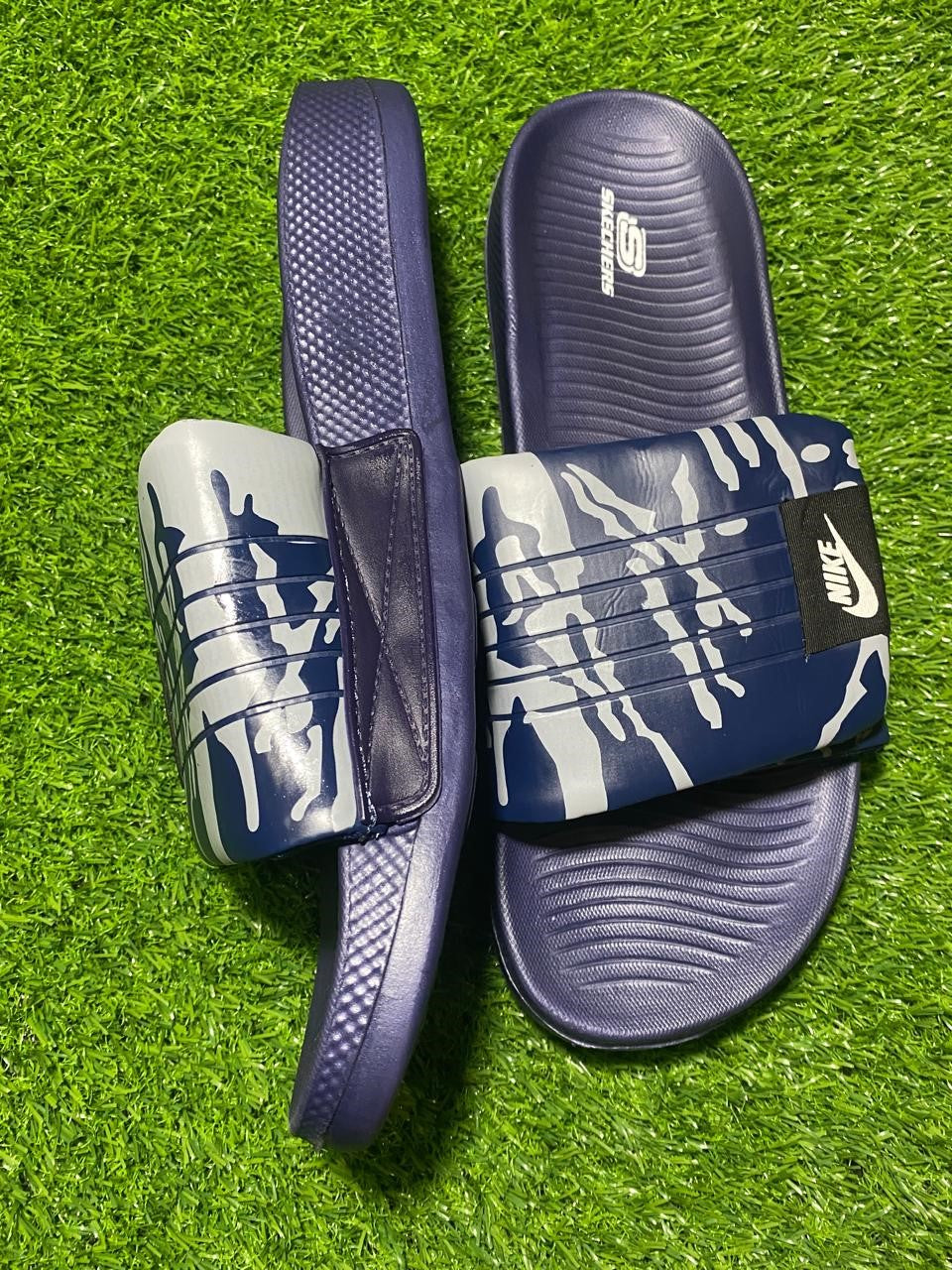 Nike Navy Blue Slippers