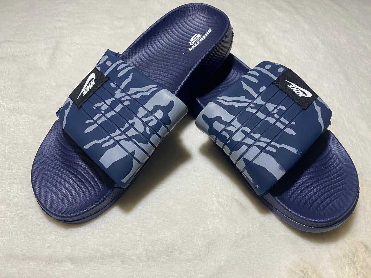 Nike Navy Blue Slippers