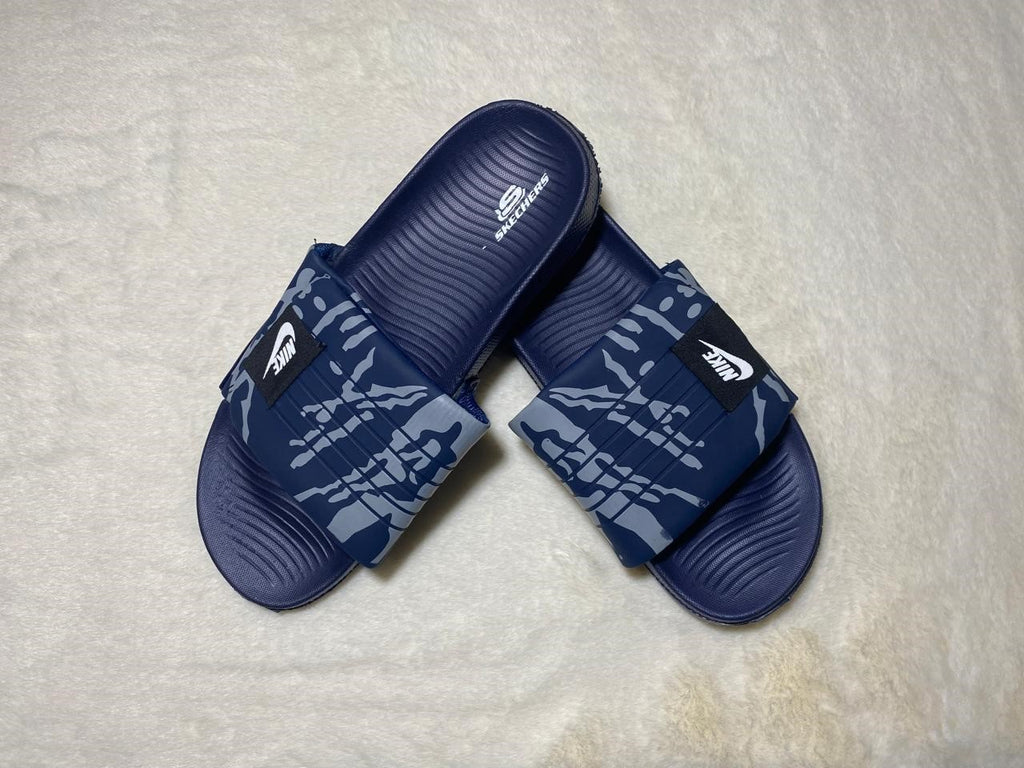 Nike Navy Blue Slippers