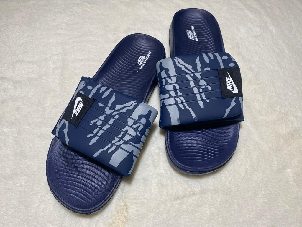 Nike Navy Blue Slippers